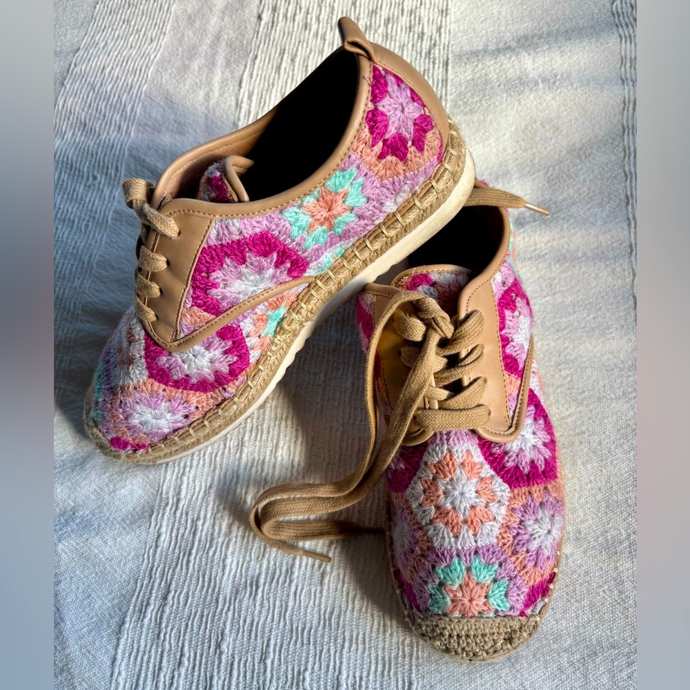 Copper Key crochet sneakers